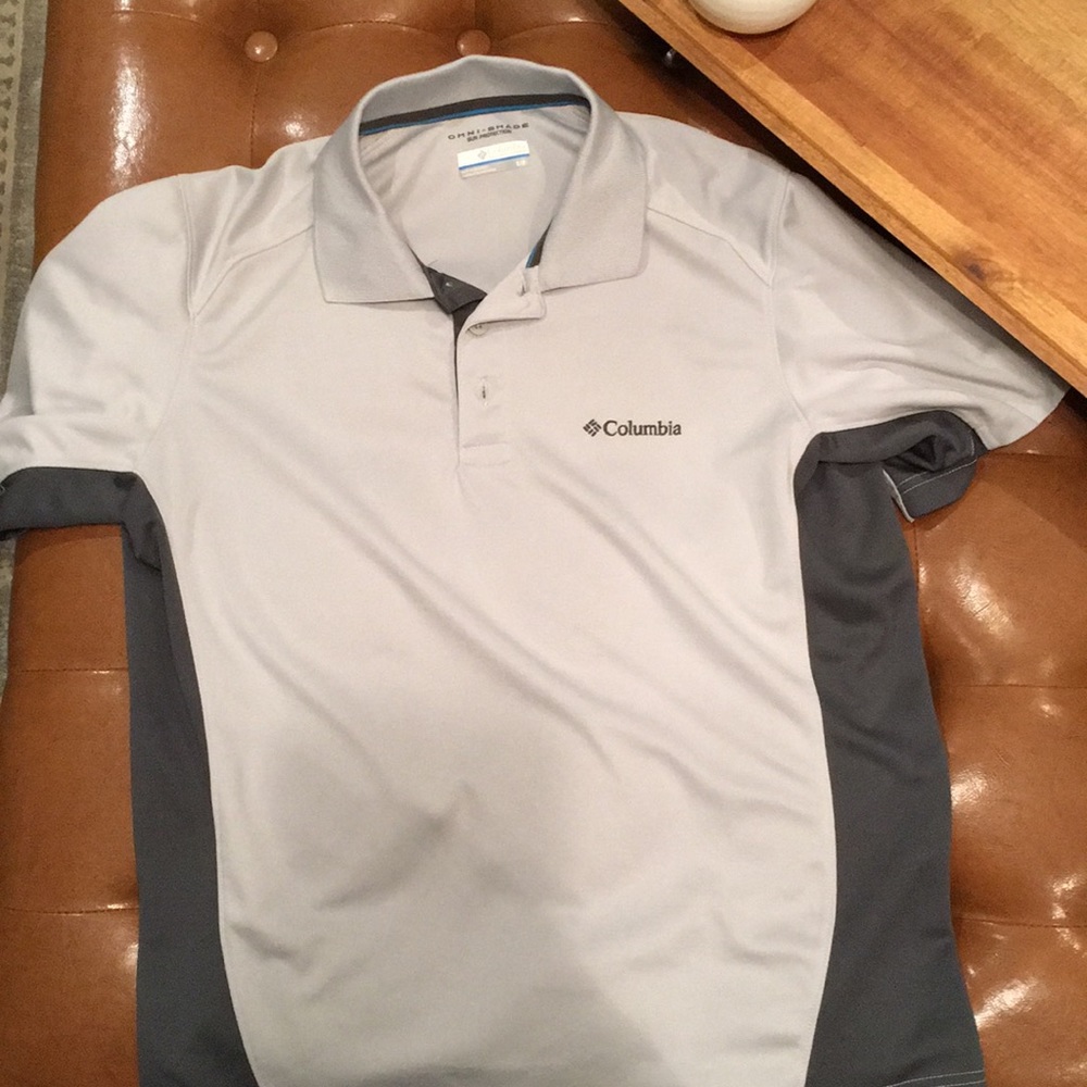 Columbia Polo Shirt: Size Small